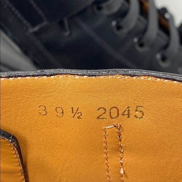 Clergerie Eden Leather Combat Boots size 39.5 - Picture 9 of 14